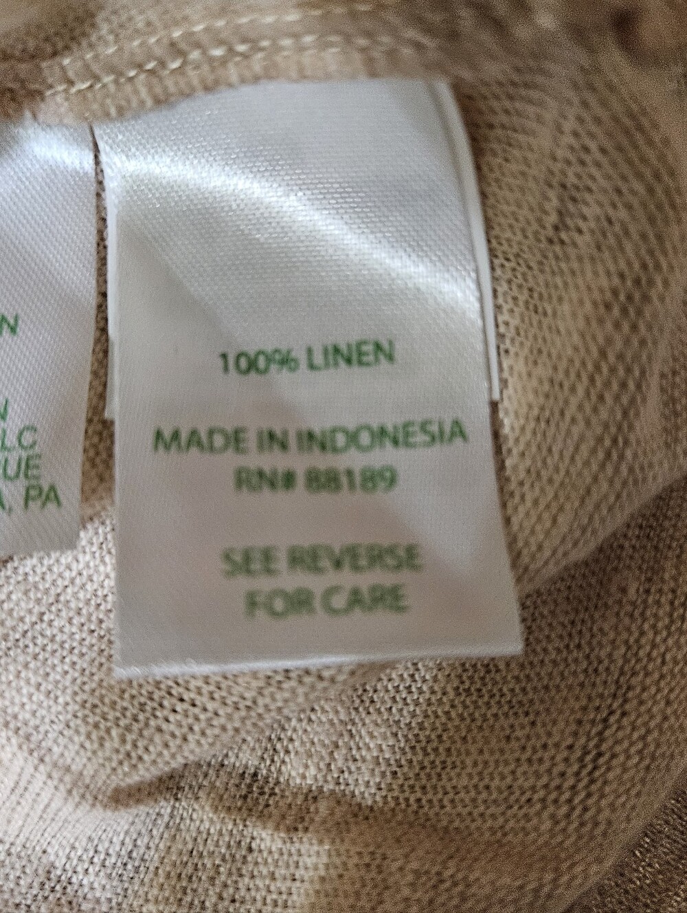 Lilly Pulitzer Lula Sand Dune Metallic Gold Linen Top Flounce Sleeve - Picture 11 of 13